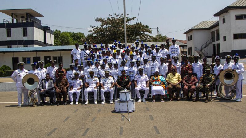 GHANA NAVY : TRAINING MN3 COURSE 1/ 2024 CLOSES IN GRAND STYLE