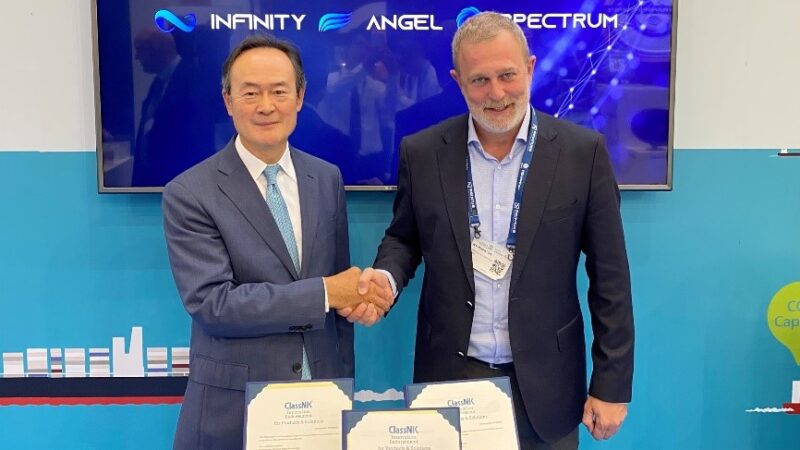 ClassNK grants Innovation Endorsement for Products & Solutions to ‘Infinity’, ‘Angel’ and ‘Spectrum’