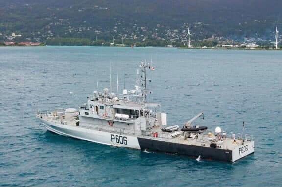 SEYCHELLES DEFENCE FORCES INTERCEPT VESSEL SUSPECTED OF NARCOTICS TRAFFICKING