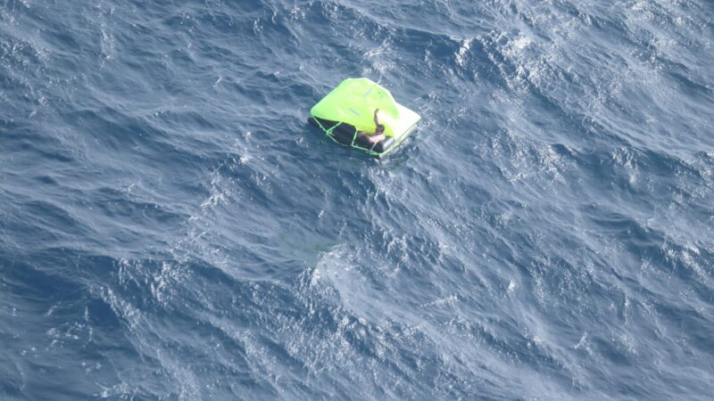 JOINT COORDINATION RESULTS IN THE RESCUE OF A DISTRESSED SAILOR