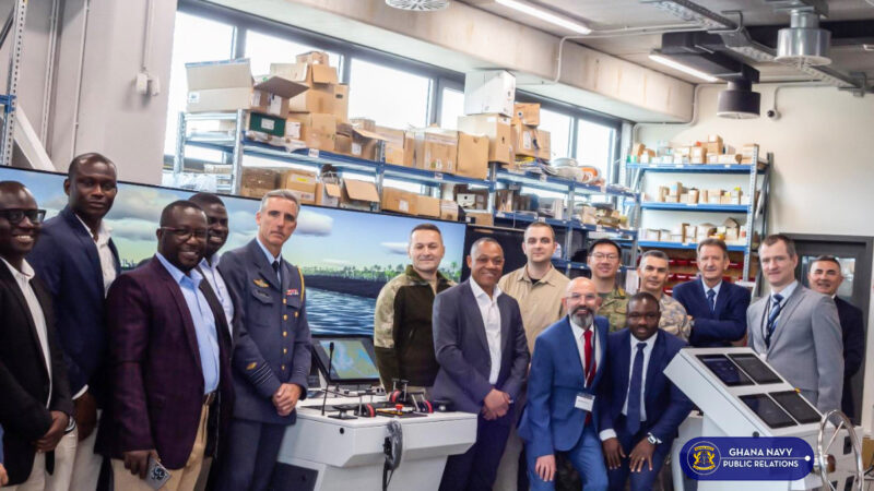 GHANA NAVY DELEGATION SUCCESSFULLY CONDUCT FACTORY ACCEPTANCE INSPECTION