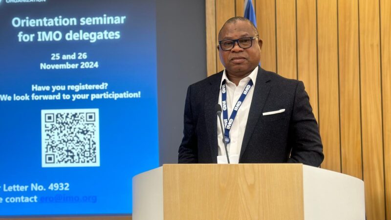 International Maritime Organization: NIWA Boss, Bola Oyebamiji Attends 46th Consultative Conference in London