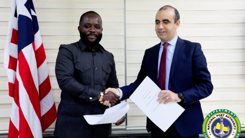 National Port Authority of Liberia Signs Memorandum of Understanding with Marsa Maroc to Modernize and Expand Liberia’s Port Infrastructure