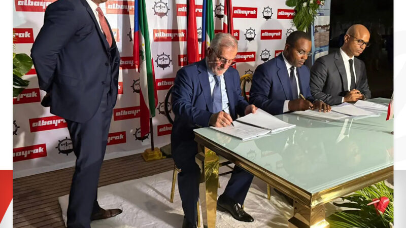 THE GOVERNMENT OF EQUATORIAL GUINEA SIGNS THE CONCESSION AGREEMENT WITH THE TURKISH GROUP ALBAYRAK