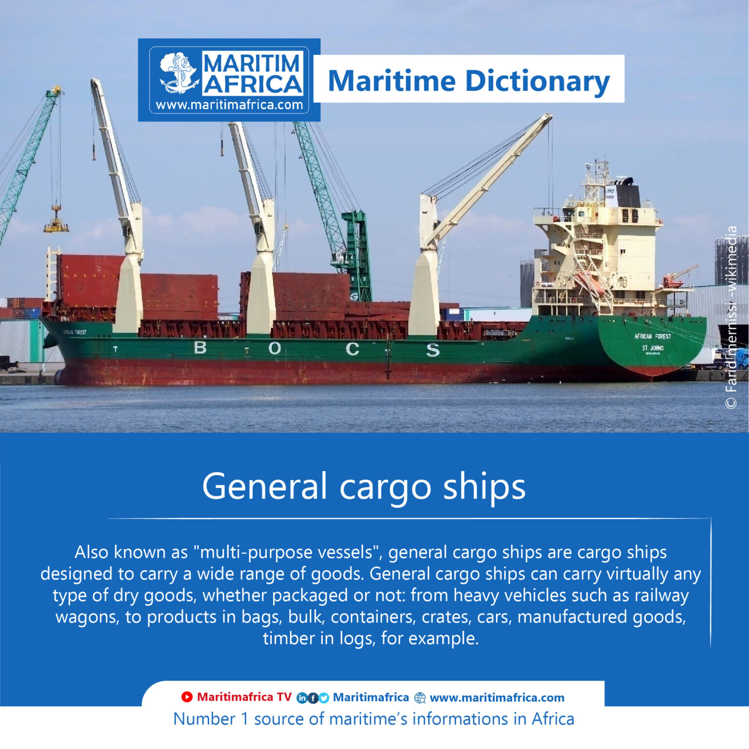 General Cargo Ships - Maritimafrica