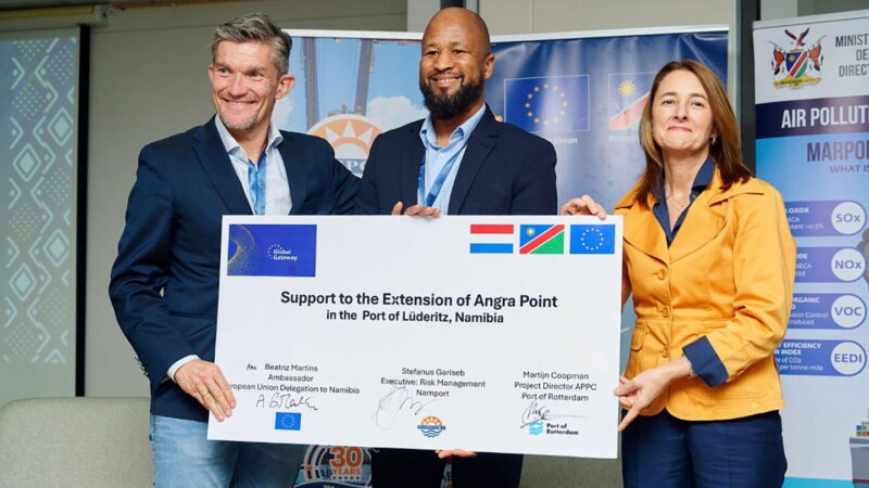 Port of Rotterdam and European Union support development of Namibian critical materials terminal in Namport’s port of Lüderitz