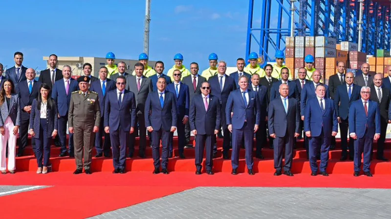 APM Terminals in Egypt celebrates 2.2 million TEU-expansion