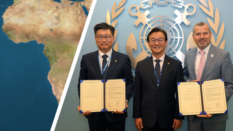 IMO and Republic of Korea launch project to boost maritime security in the Gulf of Guinea