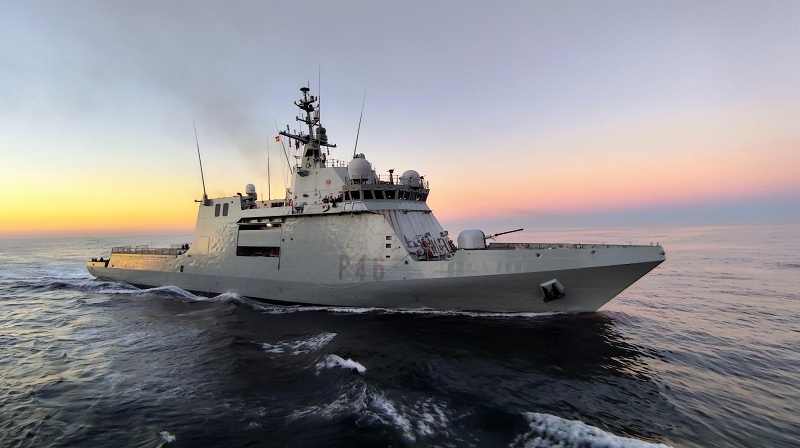 The Offshore Patrol Vessel ‘Furor’ starts a new deployment in Western Africa and the Gulf of Guinea