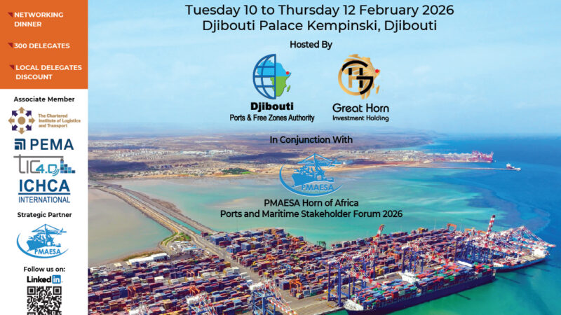 Intermodal Africa, Djibouti Palace Kempinski Hotel, Djibouti, Tuesday 10 to Thursday 12 February 2026