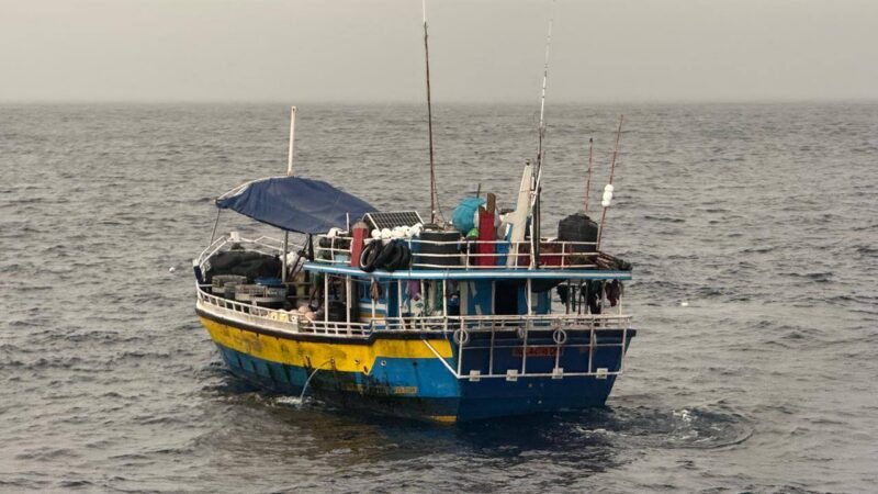 SEYCHELLES DEFENCE FORCES INTERCEPTS FOREIGN VESSEL ENGAGED IN IUU FISHING