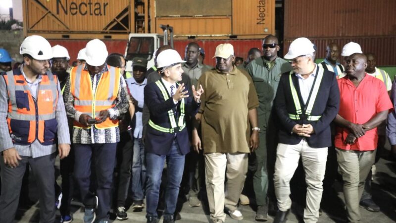 President Barrow Reviews Progress with Alport