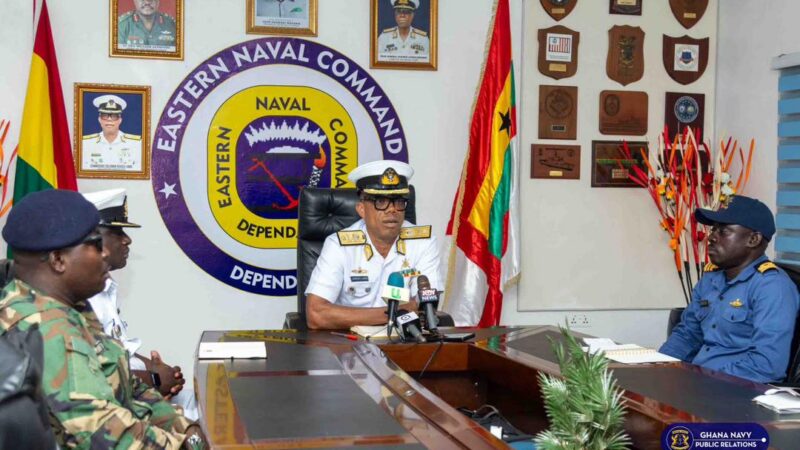 GHANA NAVY FOILS MAJOR ILLEGAL FUEL BUNKERING OPERATION