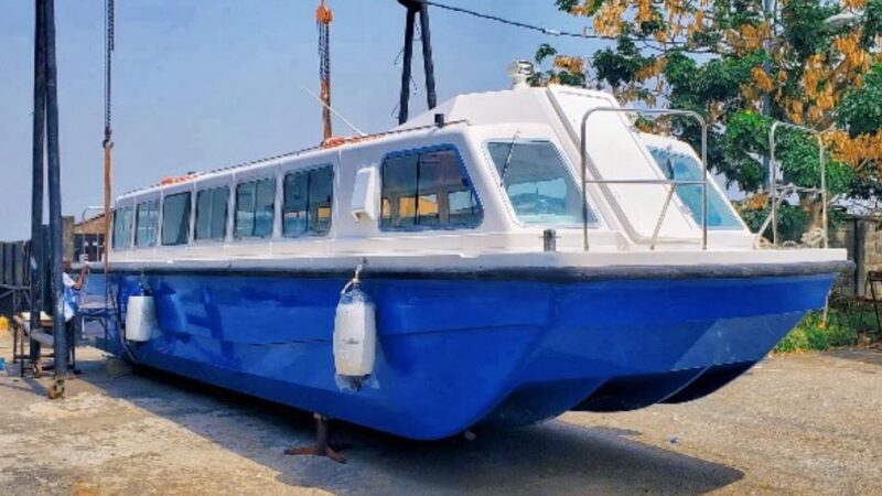 Ministry of Marine and Blue Economy Receives Brand New 38-Seater Ferry