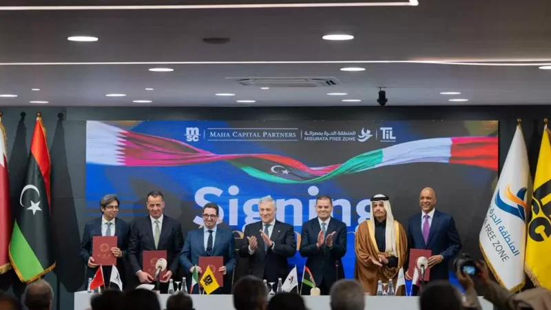 Misrata Free Zone Signs an International Strategic Partnership to Develop and Operate Container Terminals, Strengthening Its Role as a Regional Logistics Hub