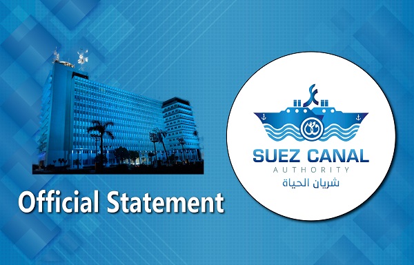 Admiral Ossama Rabiee: “Navigation through the Suez Canal is proceeding normally … and has not been affected by the grounding incident of the vessel FENER “