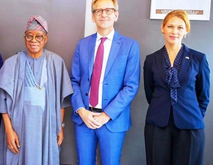Oyetola Hosts Ambassador of Denmark, Woos Danish Investors to Nigeria’s Blue Economy Sector