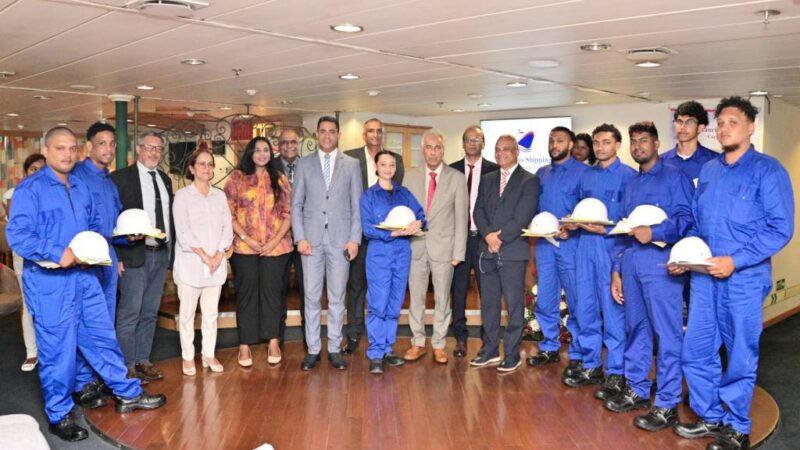 First Cohort of Mauritian Maritime Trainees Sets Sail for Sea-Time Training