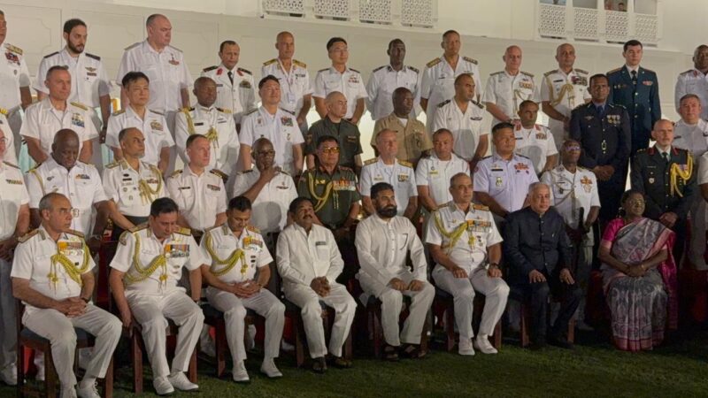 SAS AMATOLA Represents South Africa at the International Fleet Review in India