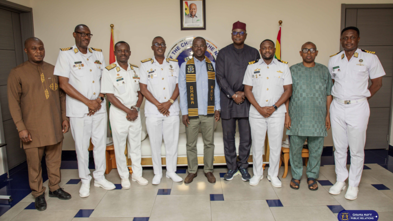 ECOWAS DELEGATION VISITS GHANA NAVAL HEADQUARTERS AHEAD OF REGIONAL CONFERENCE