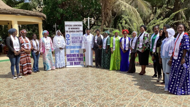GAMBIA MARITIME ADMINISTRATION CELEBRATES INTERNATIONAL DAY FOR WOMEN IN MARITIME AND LAUNCH WOMEN IN MARITIME FOR WEST AND CENTRAL AFRICA (WIMOWCA)- GAMBIA CHAPTER