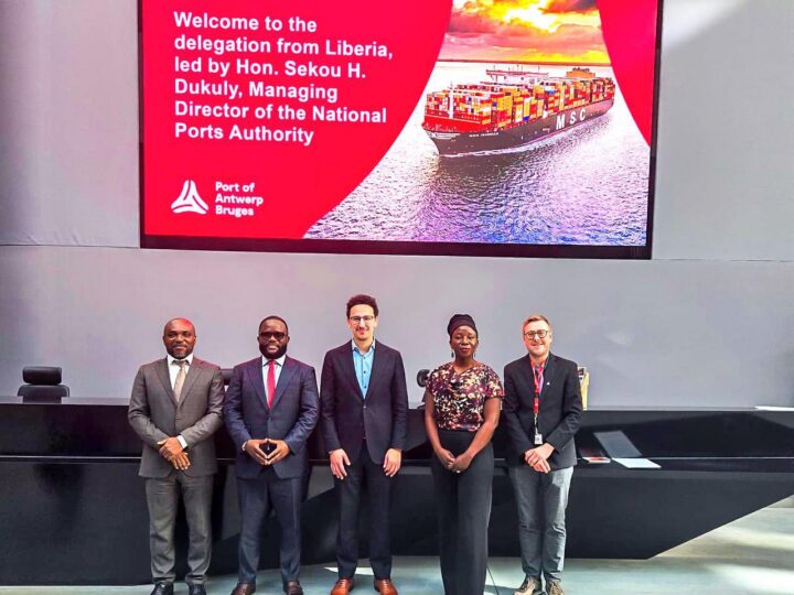 Managing Director Sekou A. M. Dukuly Advances Strategic Port Modernization Talks at Liberia–EU Business Conference; Engages Port of Antwerp International