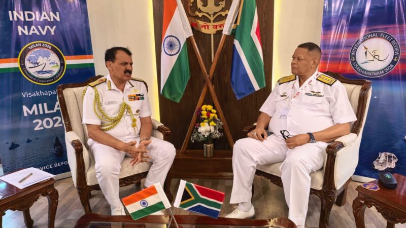 South African Navy Deepens Maritime Cooperation with the Indian Navy