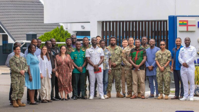 GHANA NAVY AND UNITED STATES STRENGTHEN MARITIME SECURITY THROUGH OPERATION CARAT