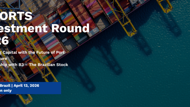 IAPORTS Launches Investment Round 2026 at São Paulo Stock Exchange to Connect Global Capital and Port Infrastructure