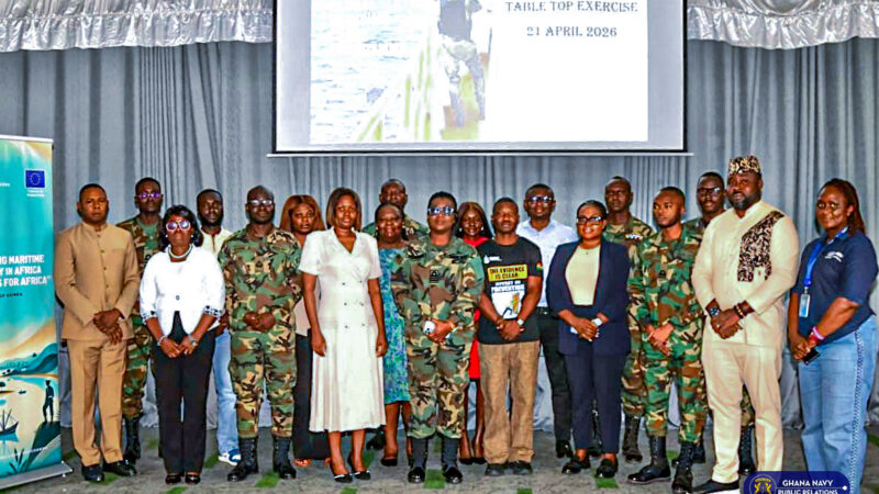 GHANA NAVY STRENGTHENS MARITIME LAW ENFORCEMENT UNDER OBANGAME EXPRESS 2026