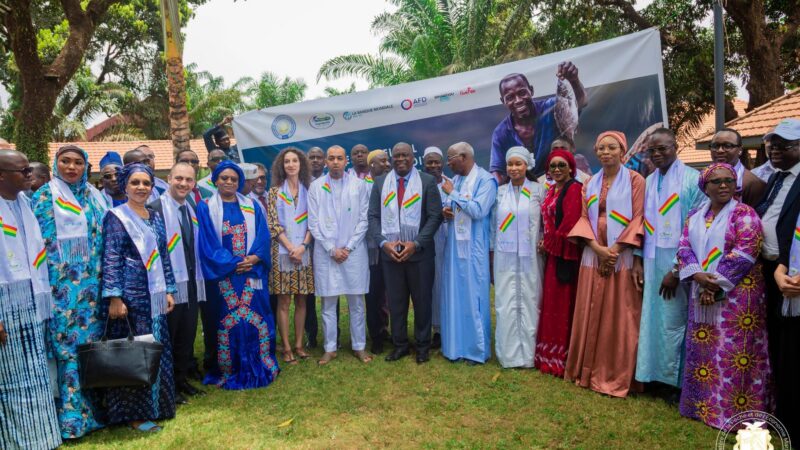 Official launch of the KOUNKI project: a historic turning point for fisheries in the Republic of Guinea