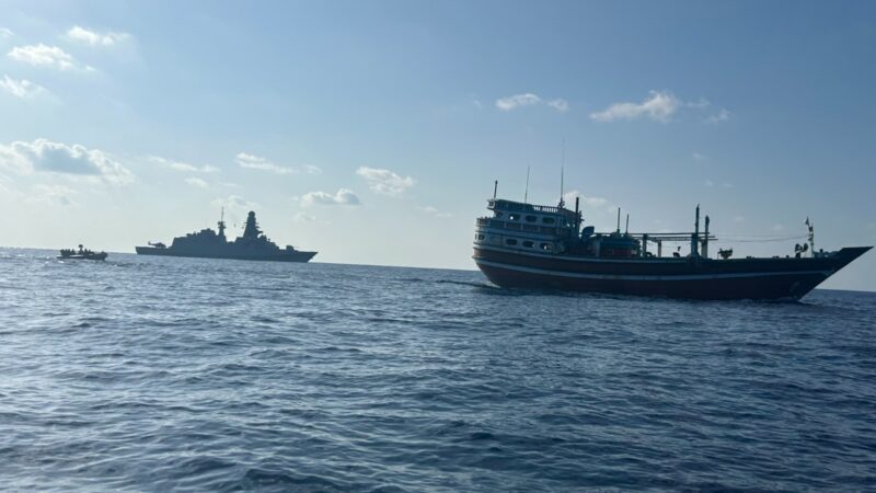 ATALANTA TAKES CONTROL OF THE IRANIAN-FLAGGED VESSEL HIJACKED OFF THE COAST OF SOMALIA