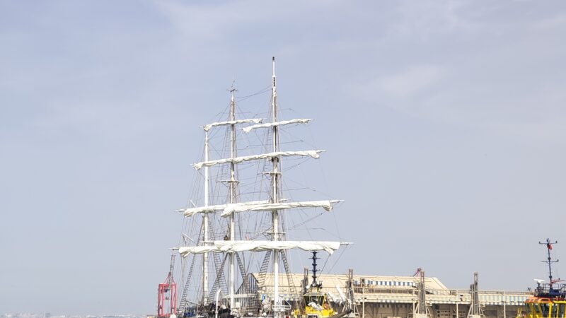 INS SUDARSHINI DEPARTS CASABLANCA, MOROCCO