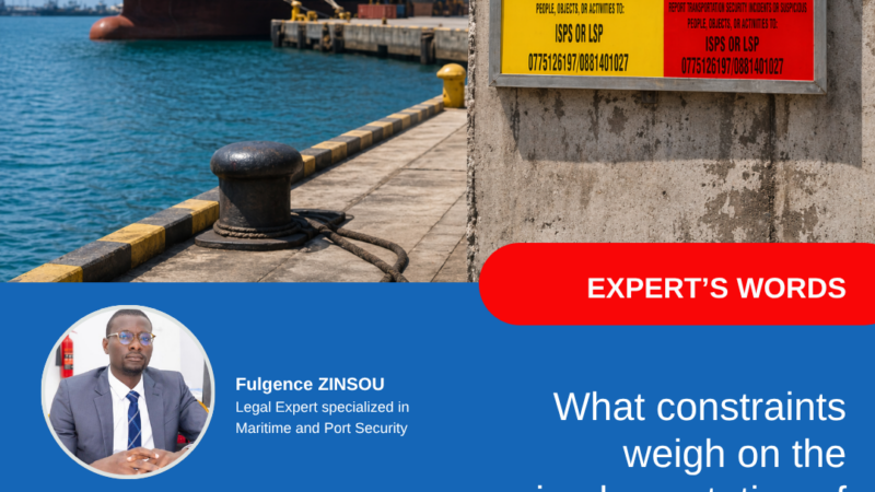 What constraints weigh on the implementation of the ISPS Code in West African ports?