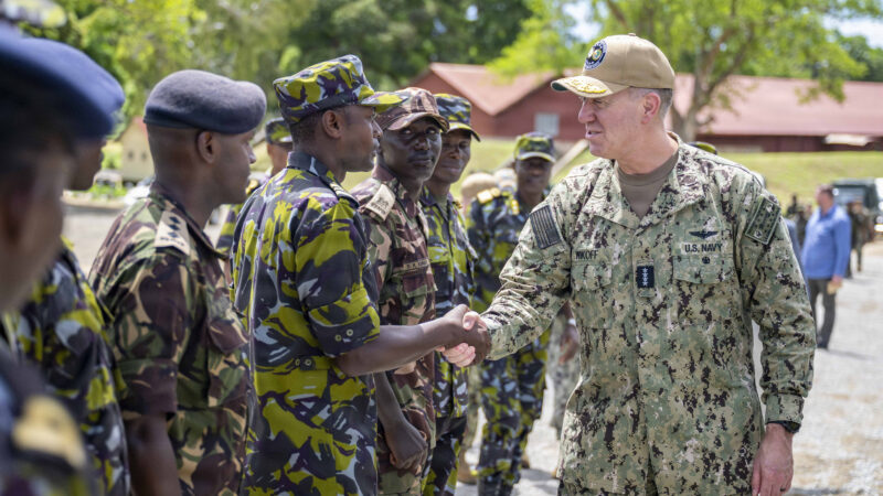 U.S. Strengthens Maritime Security Cooperation with Kenya During NAVAF Commander’s Visit