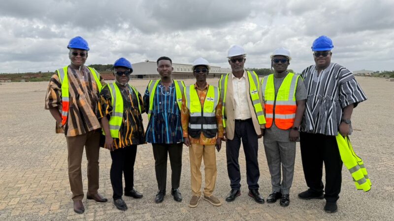 GPHA BOARD TOURS BOANKRA INLAND PORT PROJECT