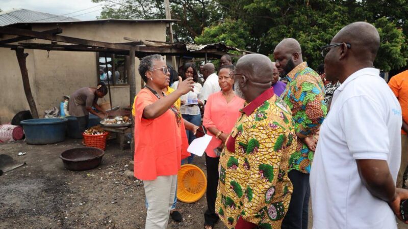 GHANA – MINISTER EMELIA ARTHUR FLAGS “FIX-IT-OR-REPLACE-IT” AGENDA AS INLAND FISHERIES TOUR BEGINS IN ADA﻿