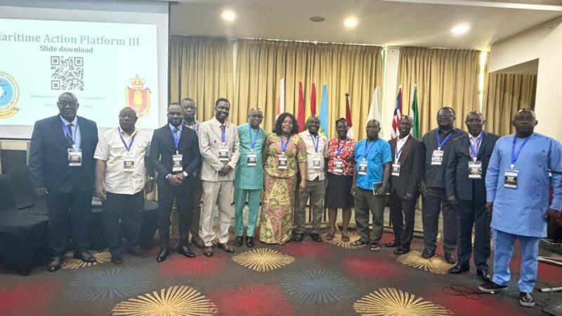 NAFAG calls for multi-stakeholder approach between maritime security authorities and local industry players in a two-day seminar on small arms smuggling by sea and IUU fishing and implications on fisheries management-alisa hotel, Accra