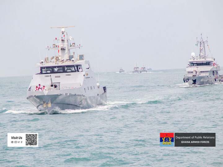 GHANA NAVY SHIP PRU PARTICIPATES IN IMEX AND FLEET REVIEW IN LAGOS