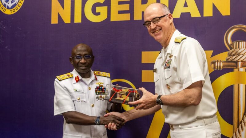 U.S. Naval Forces Africa Vice Commander Visits Nigeria