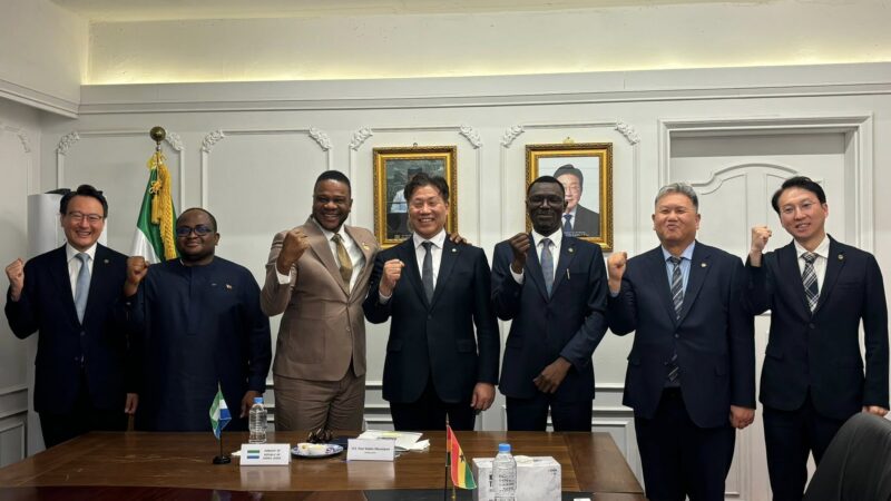 SIERRA LEONE AND GHANA LEAD HIGH-LEVEL MARITIME PARTNERSHIP DIALOGUE WITH KOREA MARITIME AND OCEAN UNIVERSITY