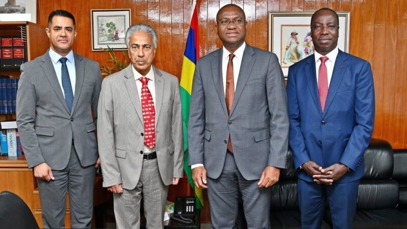 Mauritius and Côte d’Ivoire to forge strategic partnership to unlock blue economy potential