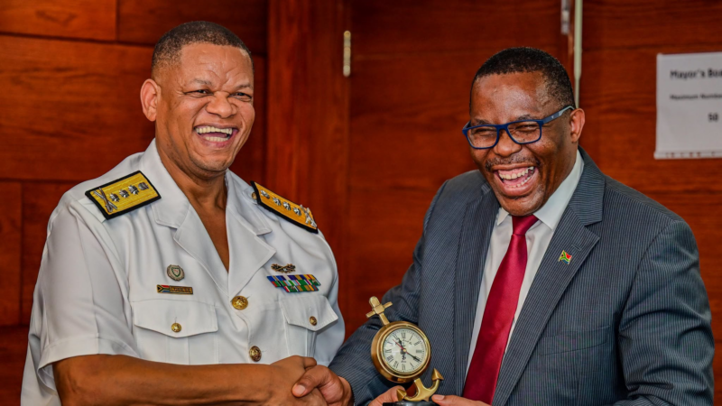 South African Navy Strengthens Relations with eThekwini Ahead of the World Hydrographic Day 2026