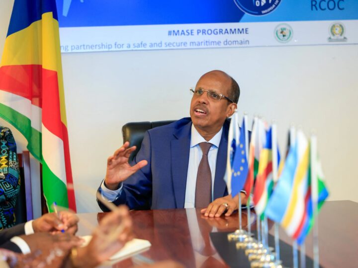 AUC Chairperson visited the Seychelles Coast Guard, the Regional Coordination Operations Centre (RCOC), & the National Information Sharing & Coordination Centre (NISCC)