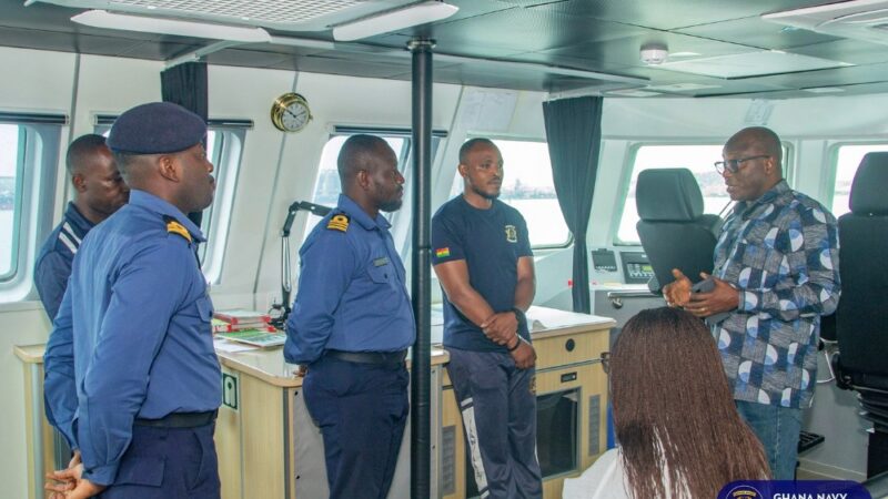 GHANA’S DEFENCE ATTACHÉ TO NIGERIA VISITS GNS PRU IN LAGOS
