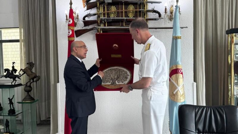 US Naval Forces Africa Commander Visits Tunisia to Strengthen Maritime Security Partnership