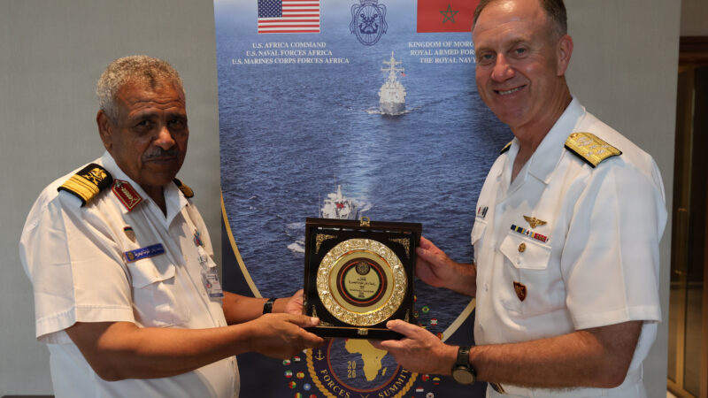 Wikoff Meets with Senior Libyan Maritime Leaders During African Maritime Forces Summit