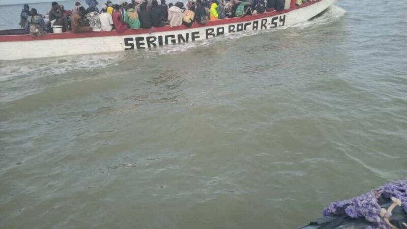 GAMBIA NAVY INTERCEPTS SUSPECTED IRREGULAR MIGRANTS AT KUNTA KINTEH ISLAND IN JUFFUREH