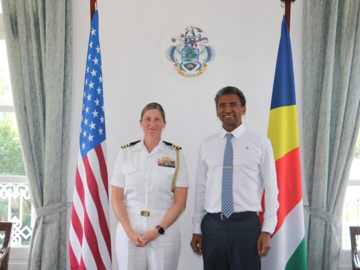 Seychelles and the United States reaffirm defence and maritime security cooperation