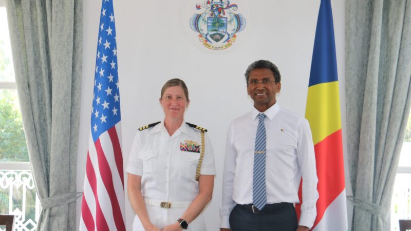 Seychelles and the United States reaffirm defence and maritime security cooperation